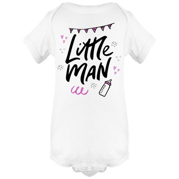 Little Man Cute Bodysuit Baby's -Image by Shutterstock