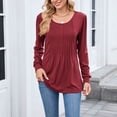 thumbnail image 2 of EDFBUYKRS Turtleneck Shirt Women Long Sleeve Neck Slim Fit Tops Base Layer Soft Lightweight Stretch Undershirts Xl, 2 of 5