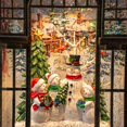thumbnail image 4 of Farol con forma de bola de nieve Xindian, muñeco de nieve navideño, villancicos, 4 of 6