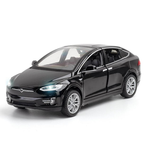 1 32 Tesla Model X90 Metal Vehicle Diecast Pull Back Cars Toys For