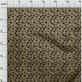 thumbnail image 4 of oneOone Rayon Brown Fabric Christmas Craft Projects Decor Fabric Printed By The Yard 56 Inch Wide, 4 of 5