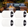 thumbnail image 1 of Solar Flameless Candles, 4Pcs Solar Powered LED Candle Light Decorative Lamp  For Garden For Patio, 1 of 8