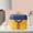 Yellow_Base#25024, variant on Portable Baby Formula Dispenser Container with Scoop, Double Layer 400ml Storage Box, Airtight Leakproof Moisture-Proof for Travel and On-the-Go Feeding