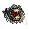 thumbnail image 6 of EHJRE Beautiful Lapel Farbic Brooches for Male Female British Navy Wind Pins 9, 6 of 7