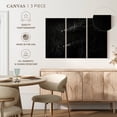 thumbnail image 5 of Elephant Stock Black Lake Crocodiles Wall Art - Horizontal Multi Panel Canvas - 3 Piecedining Room Wall Decor - Photography Animal Multi Panel - Black And Gray Decor - 33" x 20", 5 of 8