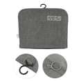 thumbnail image 4 of Unique Bargains 1 Pc Foldable Hanging Large Capacity Makeup Bag Gray Oxford Cloth, 4 of 6