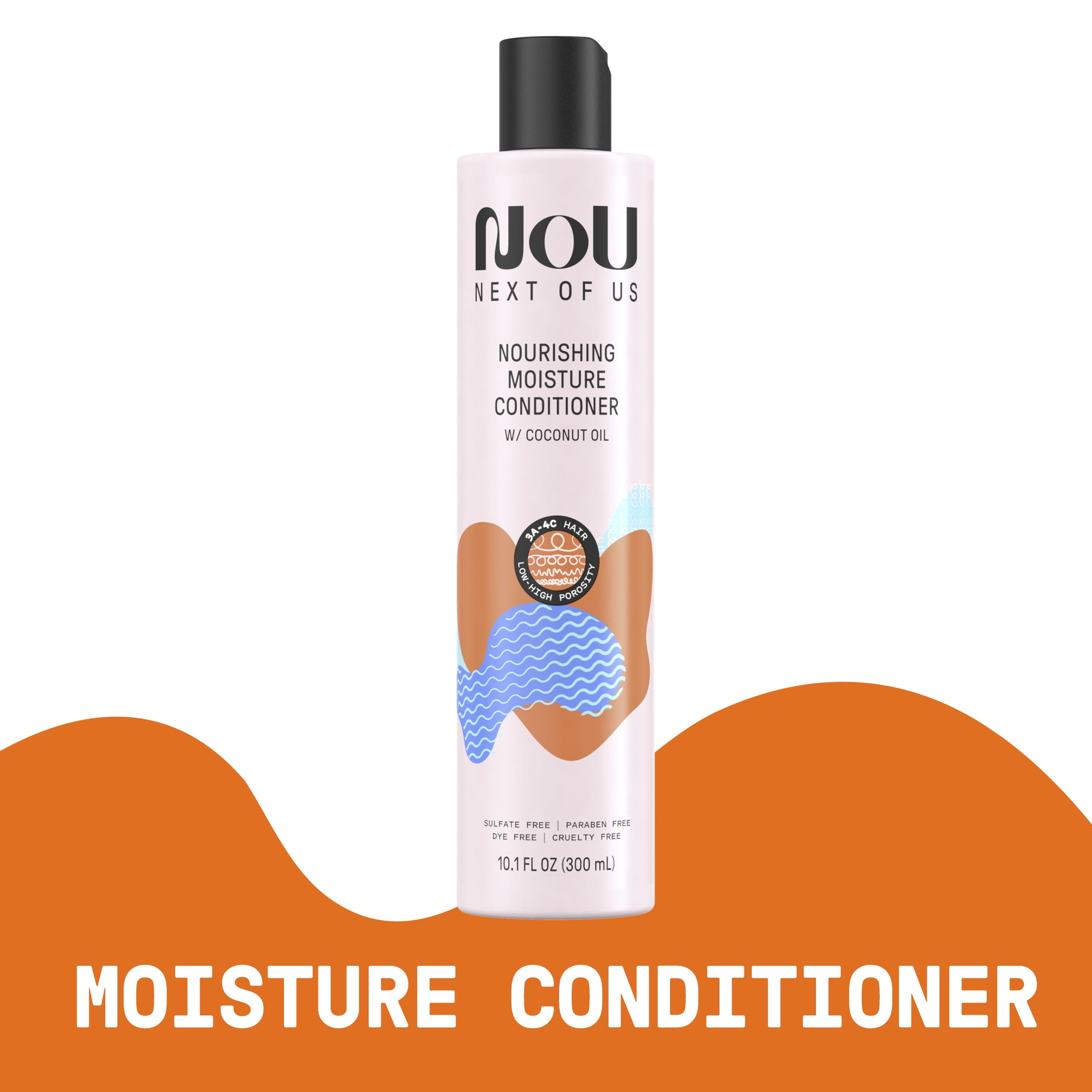 NOU Nourishing Moisture Conditioner, For Curly & Coily Hair,  fl oz -  