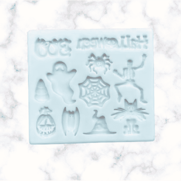 Halloween Theme 8 silicone mold