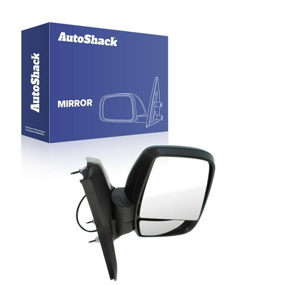 AutoShack Passenger Side Mirror Power Non-Heated Black | Replacement for 2015-2017 Ford Transit-250 2015-2017 Ford Transit-350 | 1-PC