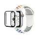thumbnail image 1 of Funda y correa de silicona para apple watch, pulsera deportiva de goma de 44mm, 45mm, 41mm, 38mm, 42mm, 40mm, 44MM, iWatch Serie 6, 5, se, 7, 8, 1 of 4