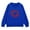Blue, variant on Ruyang Girls Heart Sweatshirts Kids Cute Solid Color Sweater Casual Valentine Pullover Long Sleeve Pullover Tops Trendy Clothes