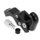 thumbnail image 1 of Ganchos colgantes ajustables para motocicleta Unique Bargains, mango inclinado con gancho, soporte para casco de motocicleta, bolsa de equipaje, aleación de aluminio negra con 1 pieza de tornillo, 1 of 7