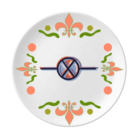 

Electric Circuit Diagram Flower Ceramics Plate Tableware Dinner Dish