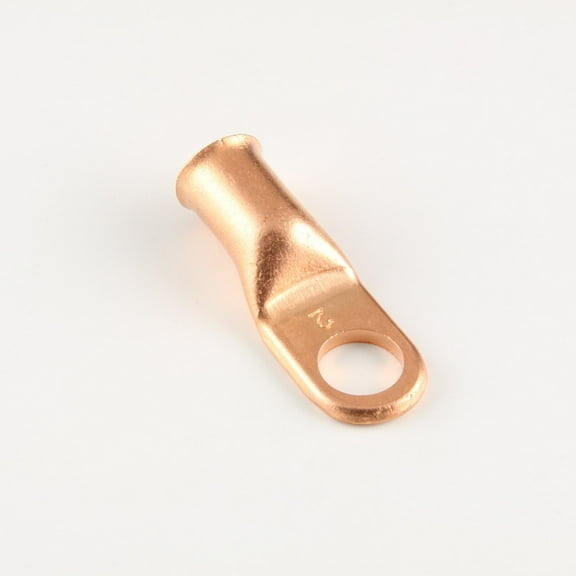 2 Ga. 3/8" Stud Copper Lugs - (Pack of 10)