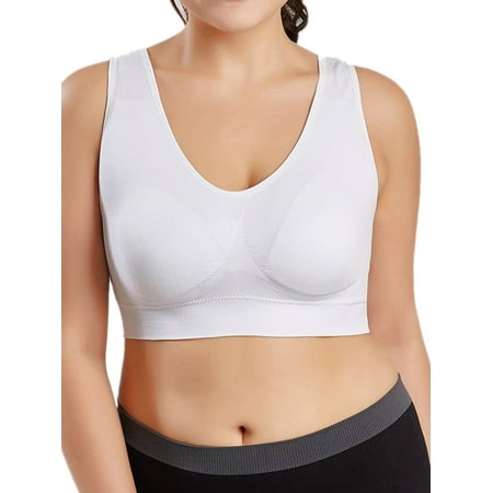 

Orqqct Women Seamless High Stretch Padded Wirefree Sports Bra