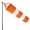 Orange/White, variant on Wind Socks for Outside, Wind Direction Indicators for Outdoors Airport Farm & Park, Good Reflective Effect Thickened Waterproof (Orange Reflection)