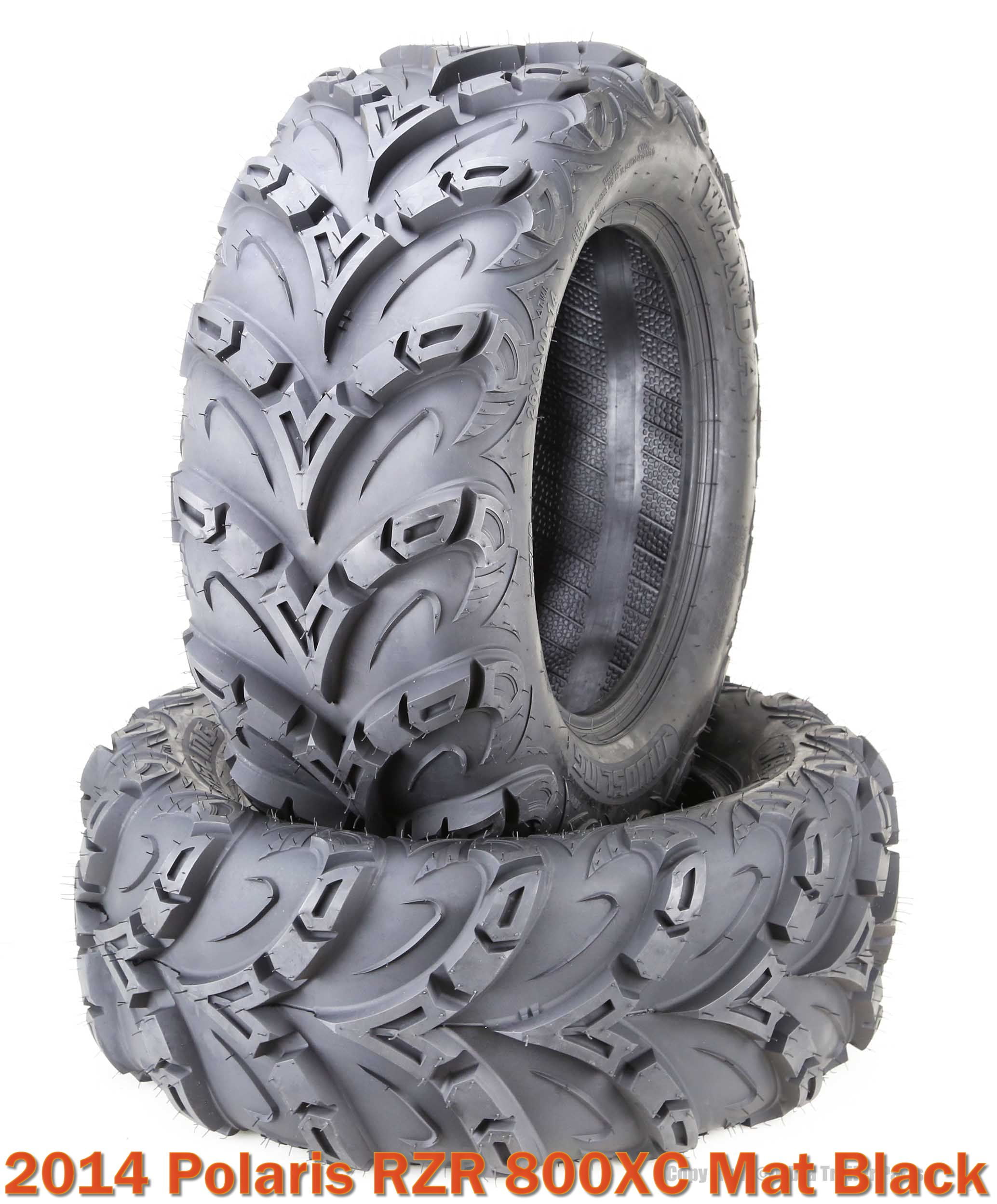 Set of 2 Premium WANDA ATV UTV tires 24x1012 24x10x12 8PR