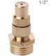 thumbnail image 1 of 10 Uds 1/2 rociador agrícola de boquilla ajustable de cobre completo para riego ecológico, 1 of 2
