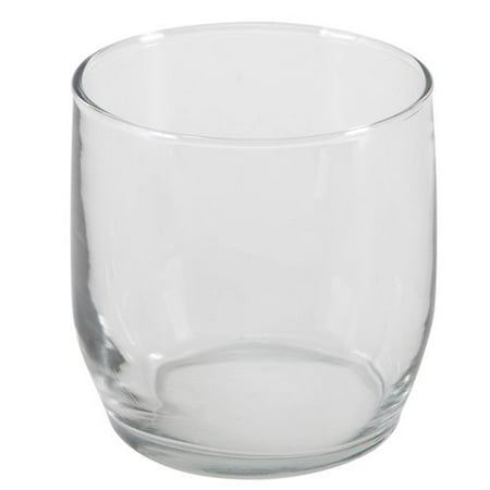 Anchor Hocking 9-Ounce Clear Glass Newport Rocks, 4pk