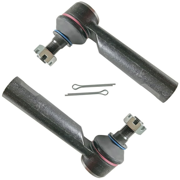 TRQ Outer Tie Rod End Front LH RH Pair for 05-22 Toyota Tacoma Pickup Truck PSA55352