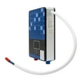 thumbnail image 6 of Anqidi 4500W Electric Instant Hot Water Heater Tankless Boiler LED Digital Display IPX4 Waterproof w/Shower Head, Blue, 110V, 6 of 12