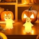 thumbnail image 4 of Decoraciones de Halloween, adornos de Halloween, linterna LED de Halloween, lámpara aterradora y espeluznante para fiesta, perfecta para Halloween, linda, espeluznante, amigable, fantasma de plástico,, 4 of 6