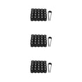 thumbnail image 2 of Sidaley Tapa de válvula de neumático de coche ABS de 20 piezas, repuesto de pieza de protección de vehículo Hexagonal Universal, accesorios Type1 NO1, 2 of 6