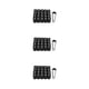 thumbnail image 1 of Riwesomey 20 piezas ABS tapa de válvula de neumático de coche portátil elegante de moda Universal Hexagonal protector de vehículo negro Type1 NO1, 1 of 6