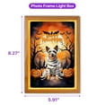 thumbnail image 5 of Mummy Australian Cattle Dog Happy Halloween with Pumpkins Bats Spooky Fun Acrylic Plaque with Wood Photo Frame Box Heeler Lover Gifts Light Box - 00019, 5 of 5