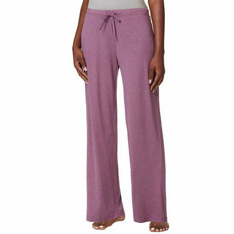 32 Degrees Cool Women's 2 Pack Soft Sleep Lounge Pants (Heather  Purple/Heather Grey, X-Large) 