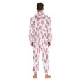 thumbnail image 4 of FORMRS Onesies Pajama for Adults Unisex Hoodie Winter Jumpsuit One Piece Sleepwear, Sizes S-2XL, Pink Popsicle Pattern, 4 of 7