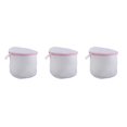 thumbnail image 4 of Ruiboury Mesh Net Laundry Washing Bag Delicate Underwear bracket White 3Set, 4 of 6