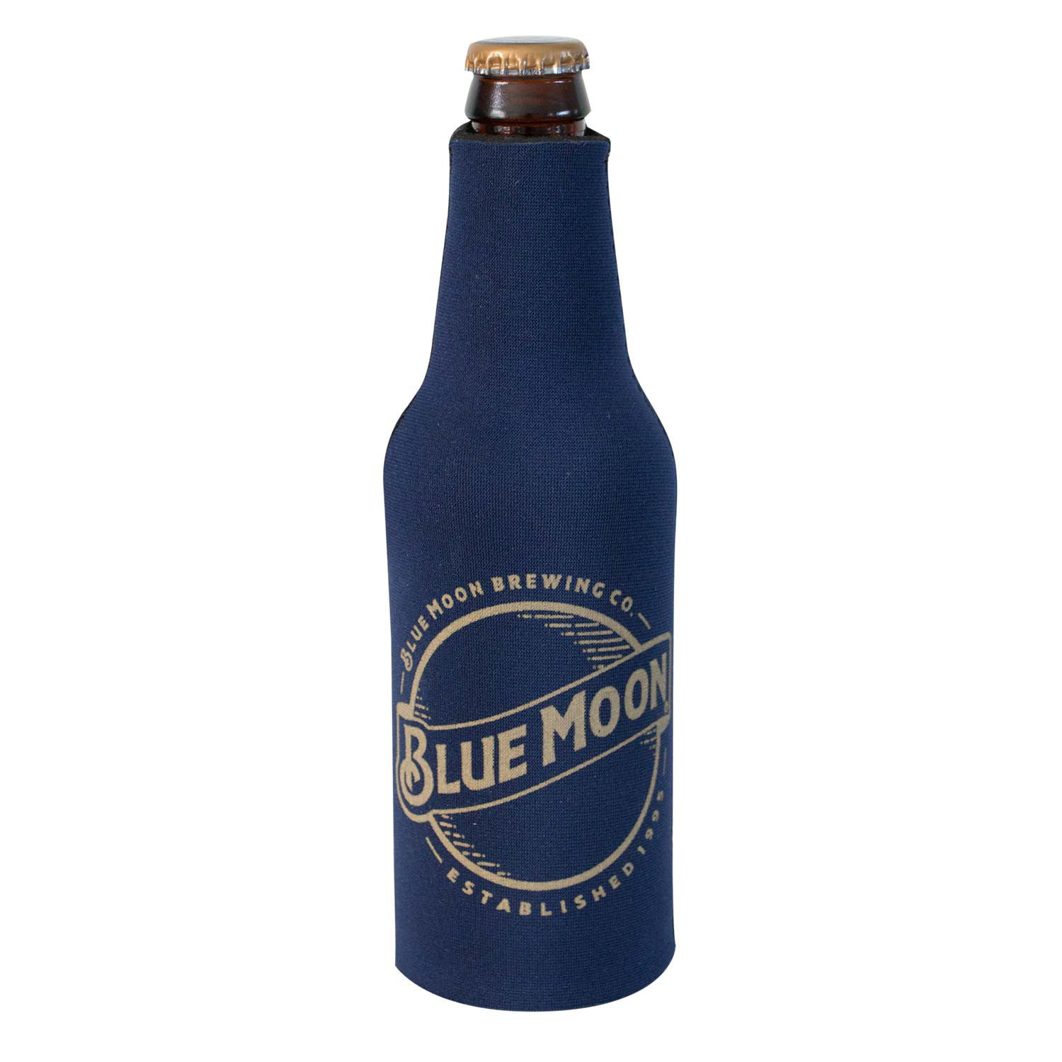 Set Of 5 Blue Moon Koozie Coozie Insulated Foam Beer Can Bottle Coolers Koolie