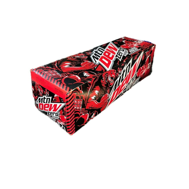 $RED$ MONEY SOUTH KOAST DROP 12インチ　G-RAP 12 Cans Mountain Dew Code Red Zero Sugar - Case - Brand New