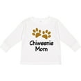 thumbnail image 3 of Inktastic Chiweenie Mom Paw Print Girls Long Sleeve Toddler T-Shirt, 3 of 5
