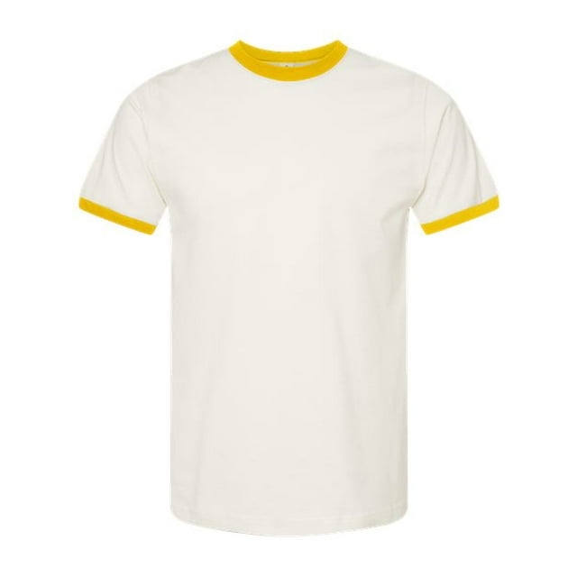 Tultex Unisexe T-Shirt Ringer en Jersey Fin