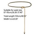 thumbnail image 4 of Unique Bargains Women's Rhinestone Sparkle Chain Plus Size Waist Belt, 4 of 5
