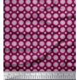 thumbnail image 1 of Soimoi Moss Georgette Fabric Flower Artistic Printed Craft Fabric by The Yard 42 Inch Wide, 1 of 3