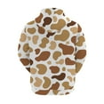 thumbnail image 5 of Gibobby Sudadera polar hombre Sudaderas unisex con capucha Real Hasta la Muerte para hombre y mujer(Caqui,G), 5 of 5