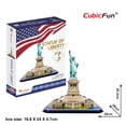thumbnail image 2 of CubicFun 3D Puzzle 39 Pieces Statue of Liberty, 2 of 3