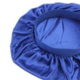 thumbnail image 2 of QualitChoice Polyester Nightcap Double-Side Elastic Sleep Bonnet Home Women Head Wrap Tool Blue 1Set, 2 of 6