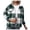A-Green2176, variant on Wxolcjlv Women's Jacket Plaid Print Jacket Button Up Cut Outdoor Coat