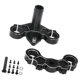 thumbnail image 5 of Kit de abrazadera triple delantera para motocicleta RC, abrazadera fija de suspensión delantera para 1/4 Promoto Negro, 5 of 9