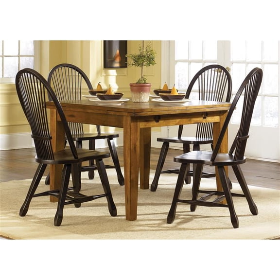 Liberty Furniture Treasures Sheaf Back Side Chair - Black