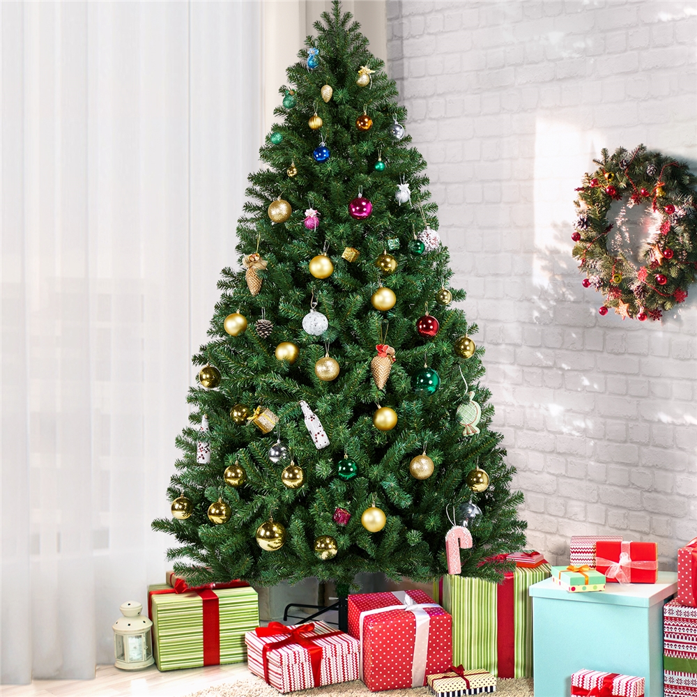 Alden Design 7.5 Ft Pre-Lit Fir Christmas Tree photo 3