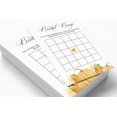 thumbnail image 3 of Inkdotpot Bridal Wedding Shower Bachelorette Party Bulk Blank Square Fill In Gift Ideas 50Pumpkin Fall in LoveBingoGameCards, 3 of 7