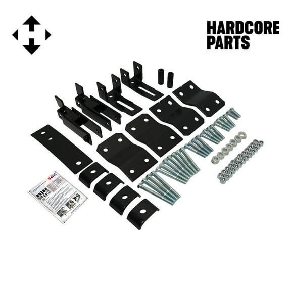 Hardcore Parts 4" Block Lift Kit for YAMAHA G14/G16/G19 Golf Cart