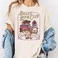 thumbnail image 3 of Tale As Old As Time Belle’s Book Cafe Shirt, Men's and Women's Graphic Tee 100% Cotton by TBun, Full Sizes S-5XL, 3 of 5
