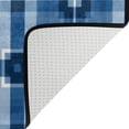 thumbnail image 4 of SKYSONIC Lightweight Carpet Mats Area Soft Rugs Floor Mat Rug Home Decoration for Kids Room Living Room 63 x 48 inches Abstract Blue Tartan, 4 of 6