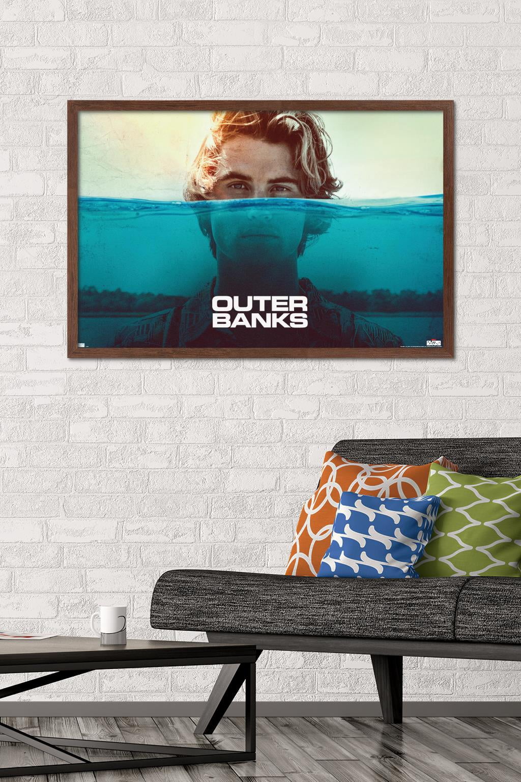 Netflix Outer Banks - Water Wall Poster, 22.375" x 34" Framed